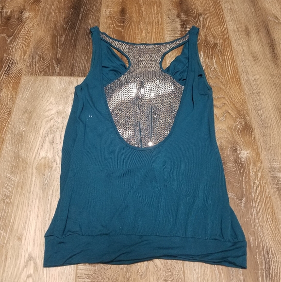 🏷Express Sequin Racerback Shirt - Picture 6 of 6